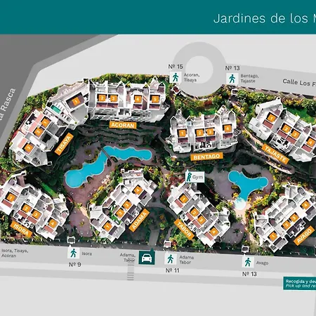 Jardines - Tisaya 2,3 Nature Reserve & Pool View 2b