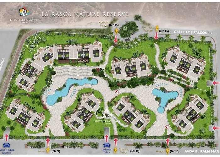 Jardines - Tisaya 2,3 Nature Reserve & Pool View 2b *